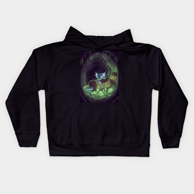 Radioactive Geckos Kids Hoodie by DoomedDreamer